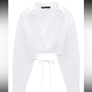 Zara Cropped Blouse